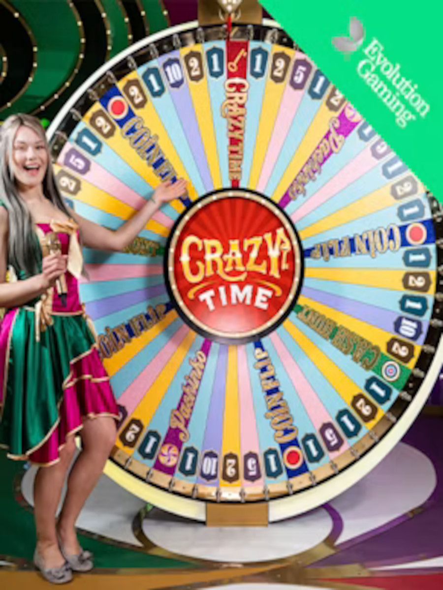 Crazy Time hos Rocket Riches Norge