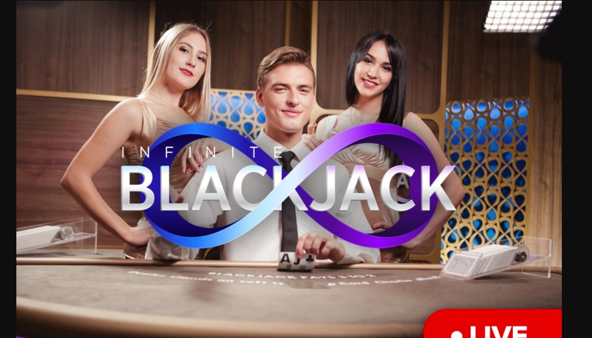 Infinite Blackjack hos Rocket Riches