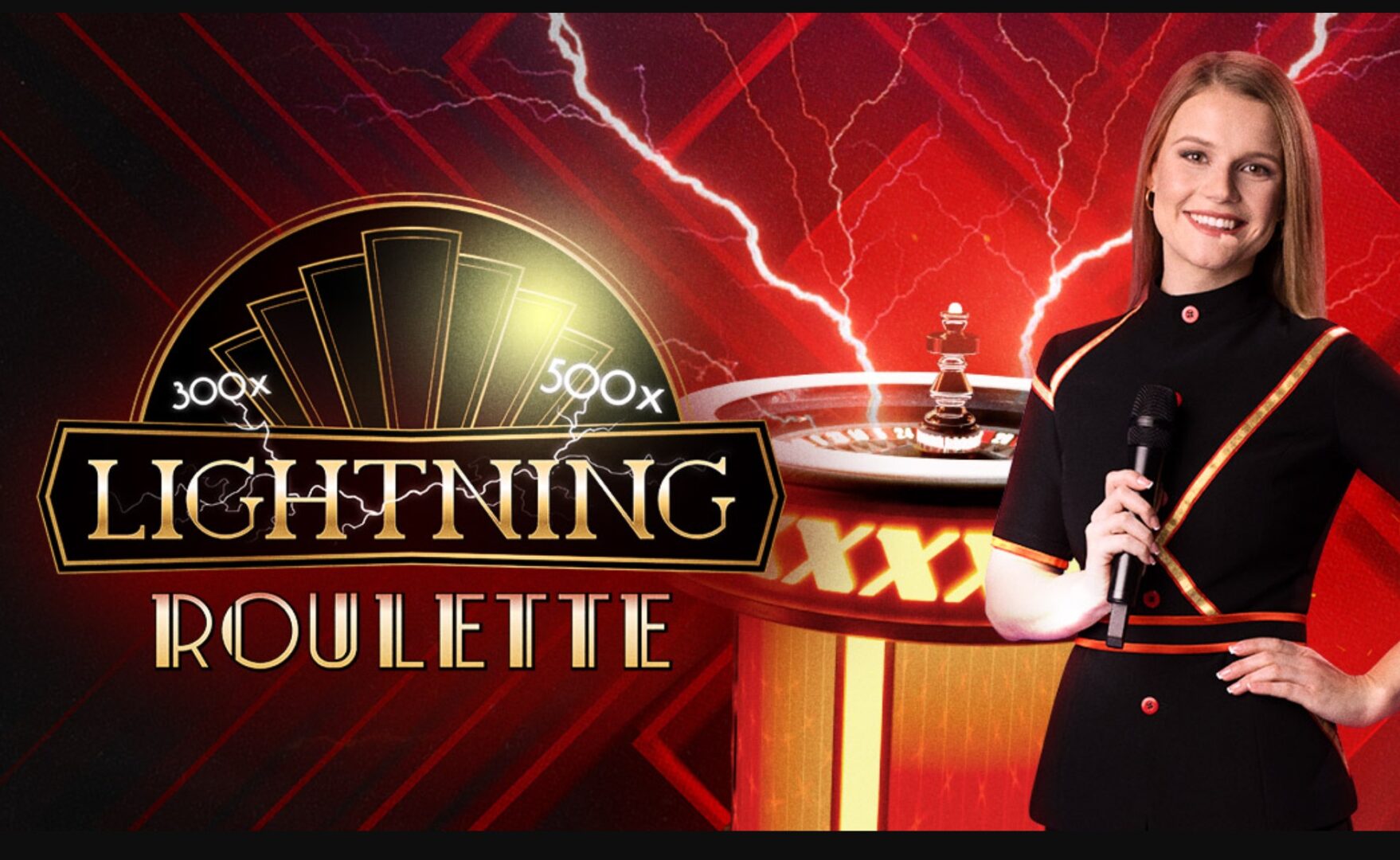 Lightning Roulette hos Rocket Riches