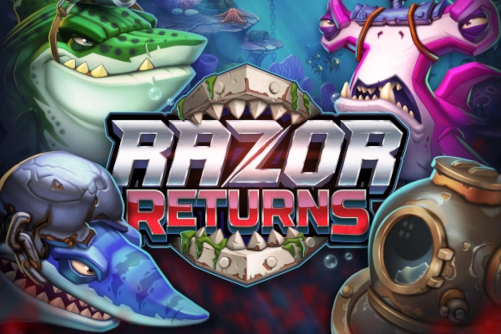 Razor Returns hos Rocket Riches Norge